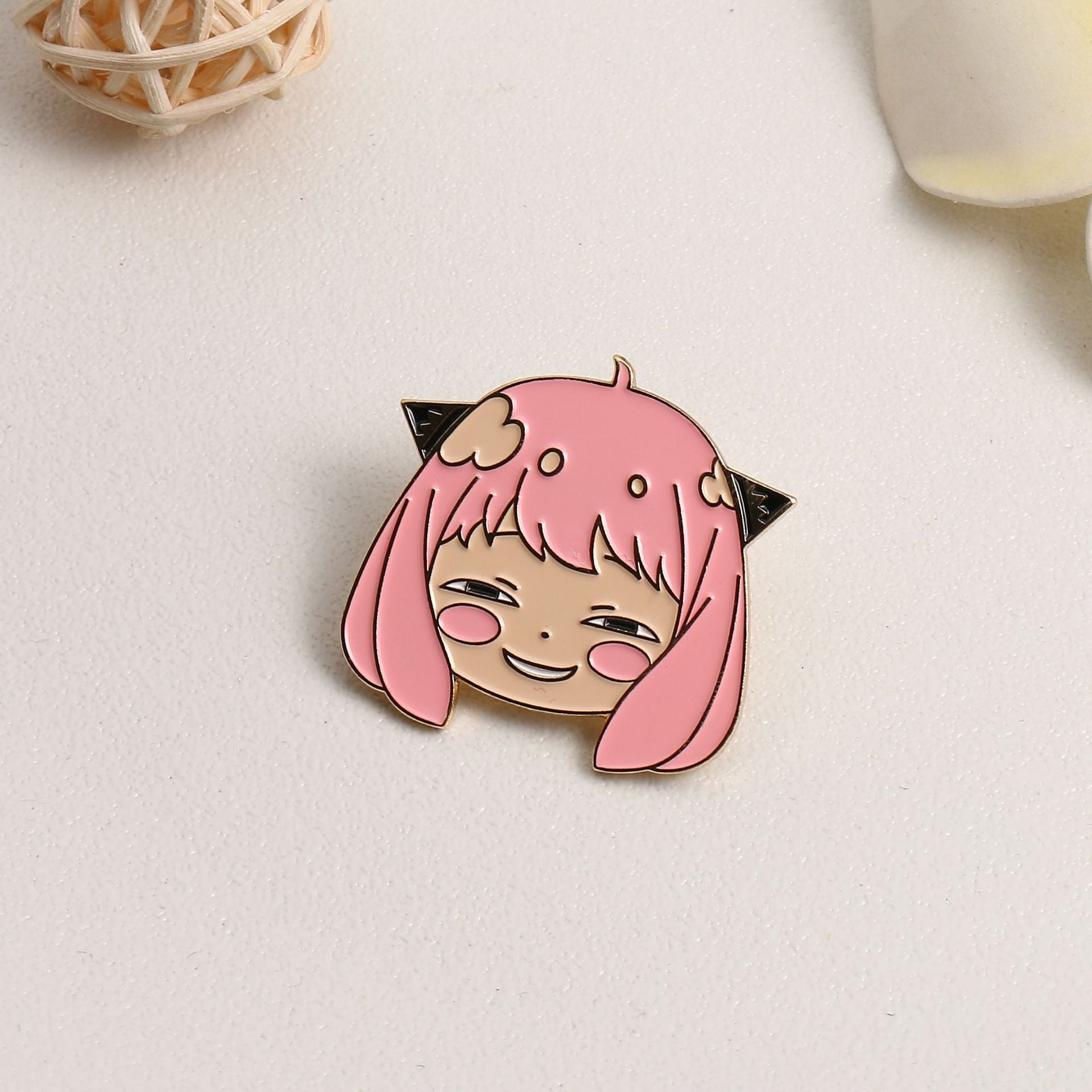 Cute SPY Family Series Alloy Pins