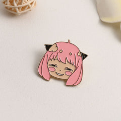 Cute SPY Family Series Alloy Pins