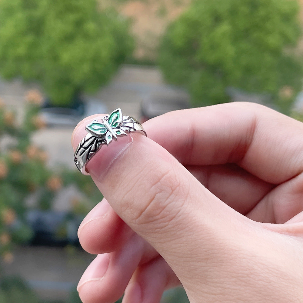 Stone Ocean Butterfly Ring