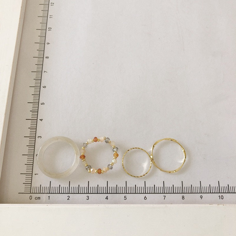 Vintage Rings Set of 4