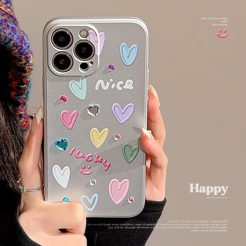 Love Diy Stickers Phone Case