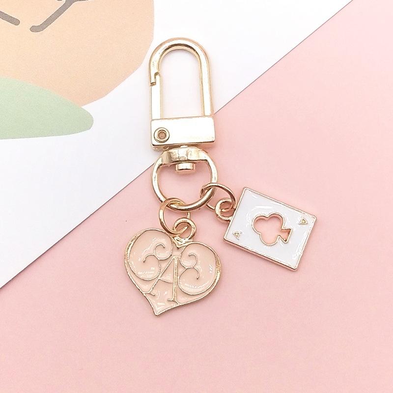 Cute Cartoon Metal Keychain