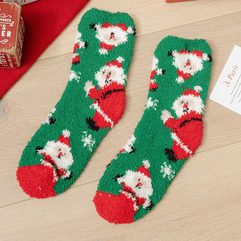 Cute Christmas Floor Socks