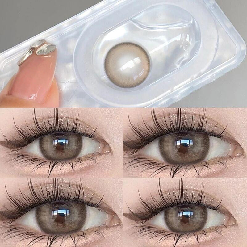 Caramel Milk Tea Contact Lenses