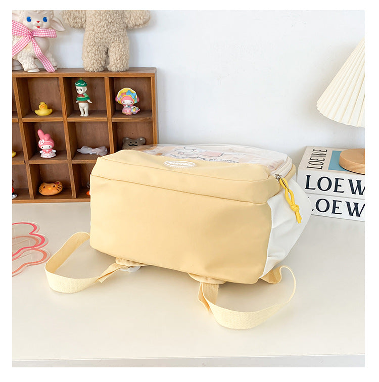 Cute Transparent PVC Backpack