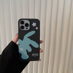 Simple Back Silhouette Rabbit Phone Case