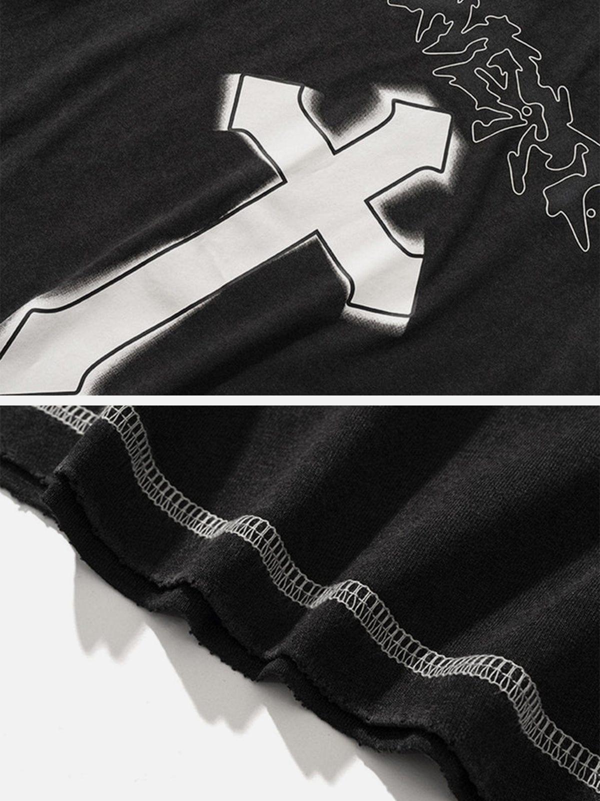 Cross Washed Graphic Tee
