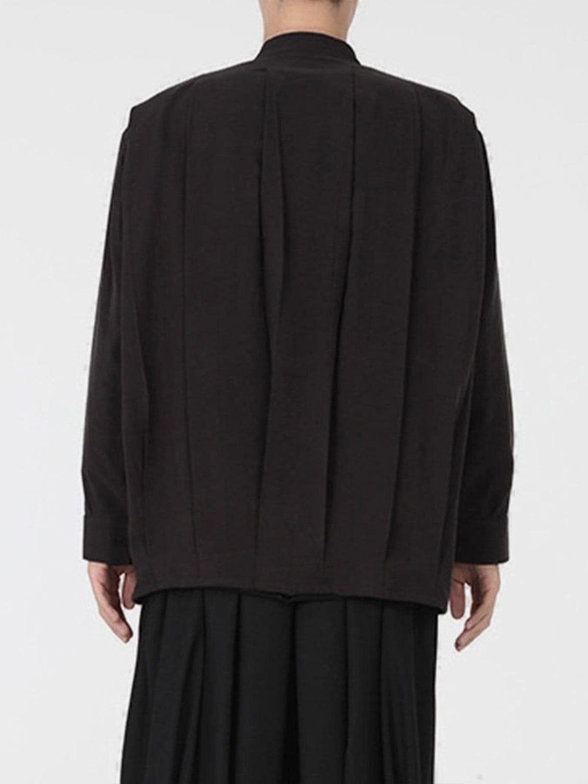 Oversize Fold Long Sleeve Shirt
