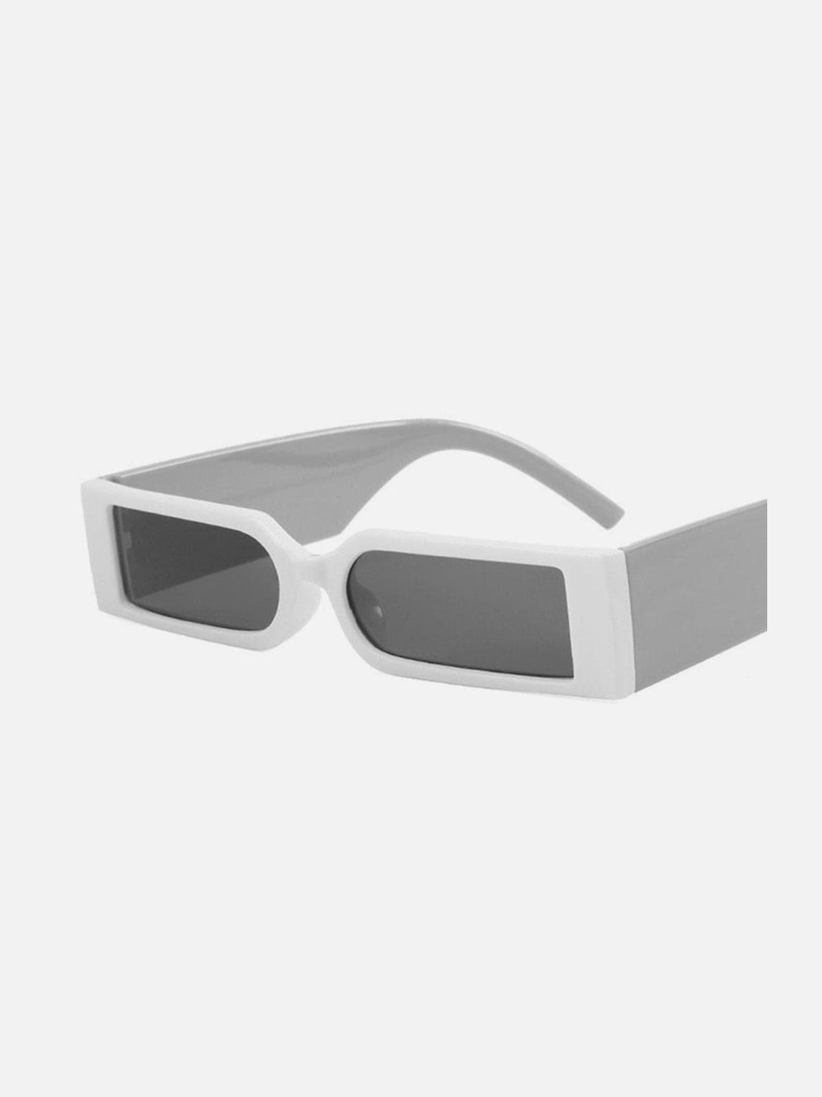 Cyberpunk Narrow Square Glasses