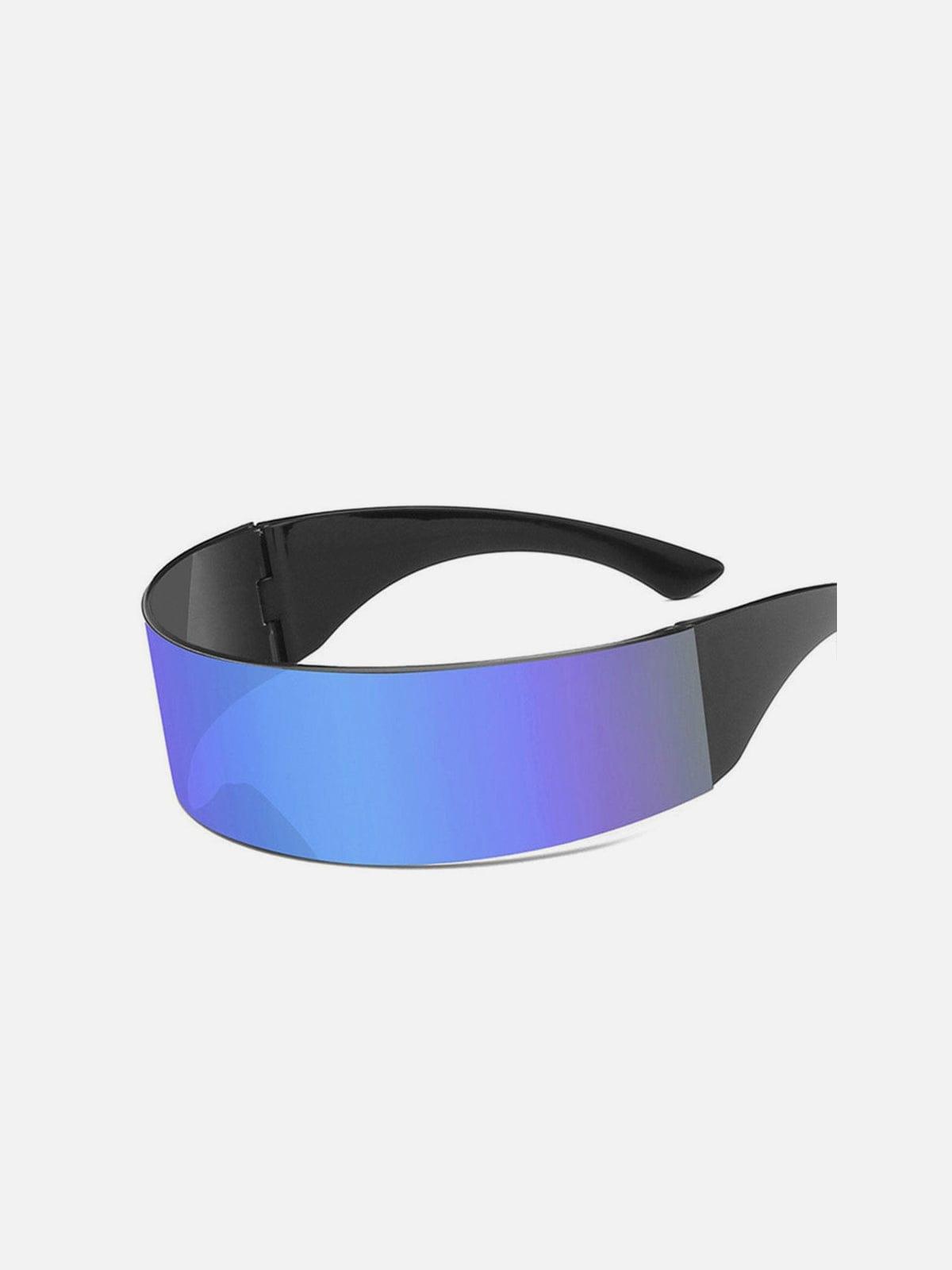 Cyberpunk Technology Translucent Gradient Glasses