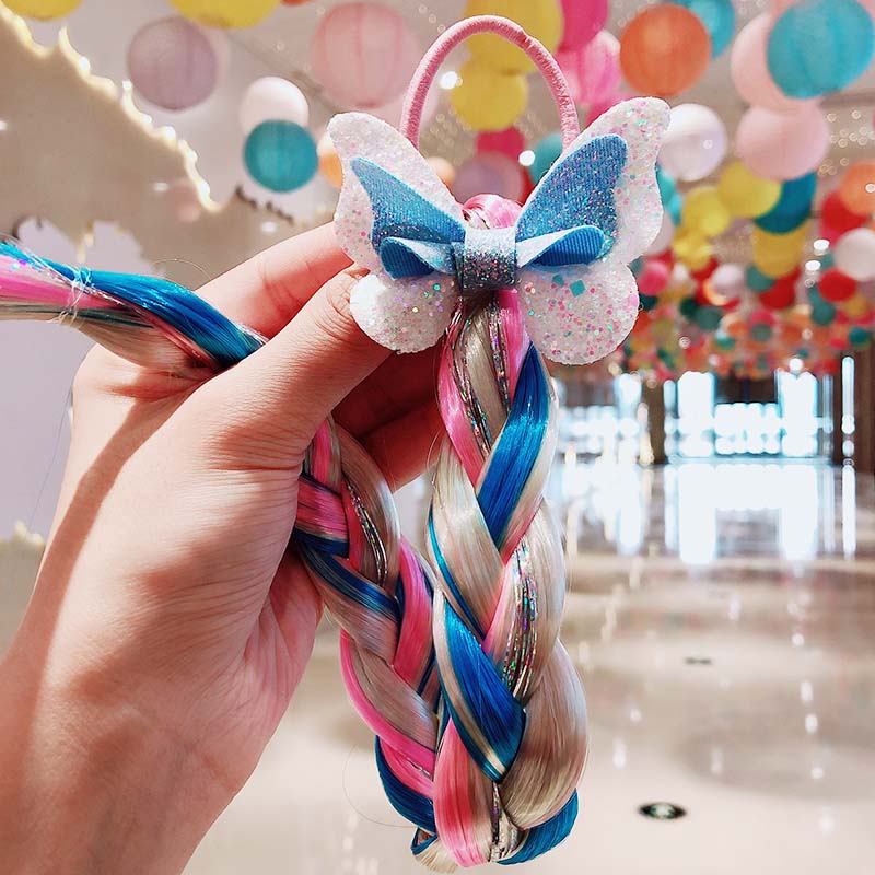 Kids Ponytail Holder Rubber Bands Fashion Hair Accessories