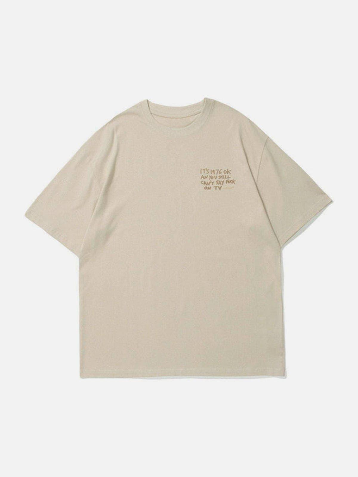 Fun Animal Print Cotton Tee