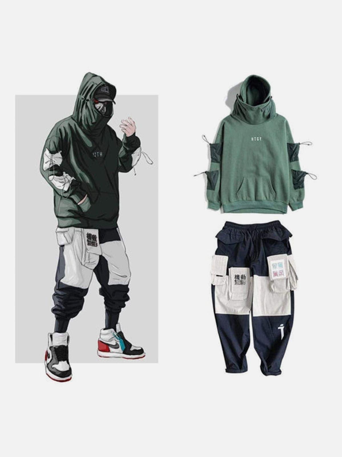 "Fish cap" Hoodies