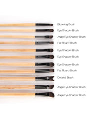 32Pcs Print Logo Makeup Brushes Professional