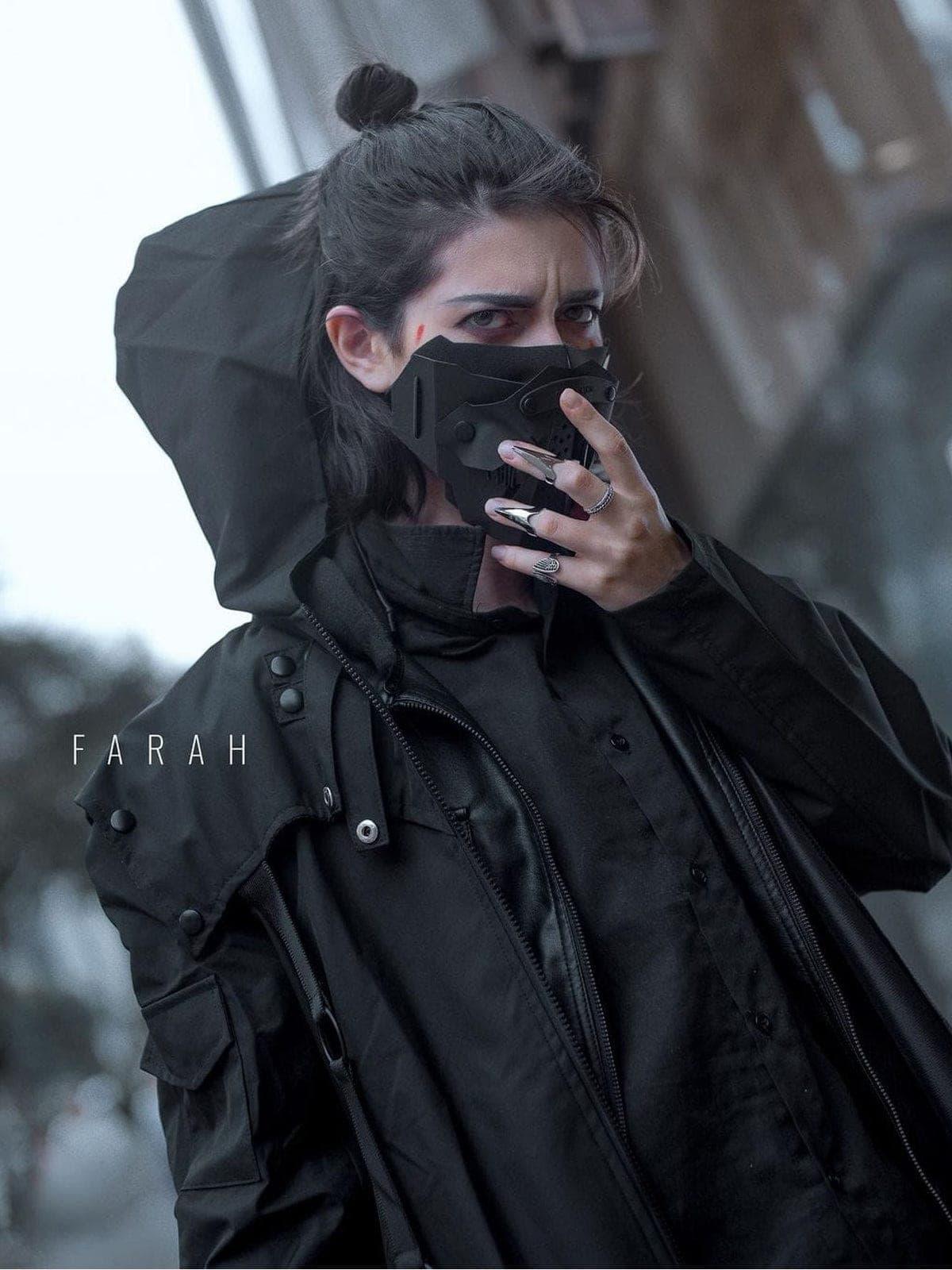 "Cyber Technology" Mask