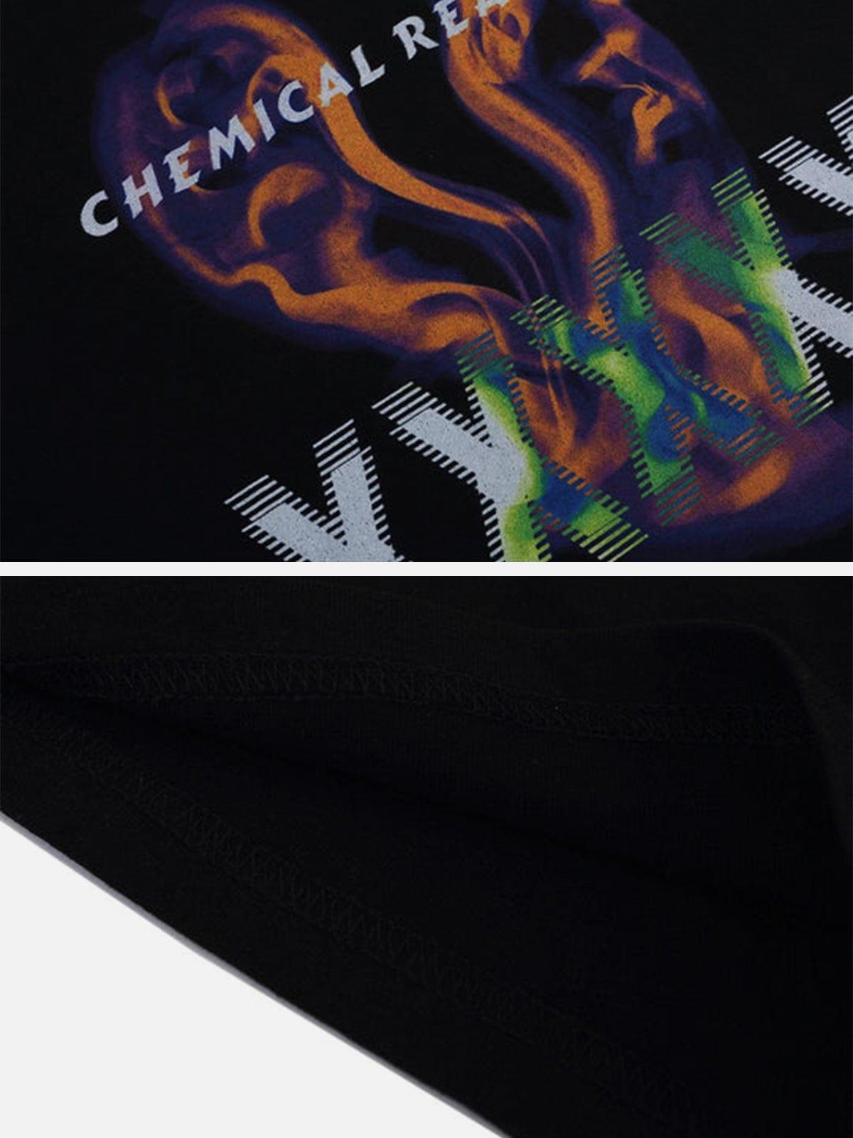 Fire Flame Cotton Graphic Tee