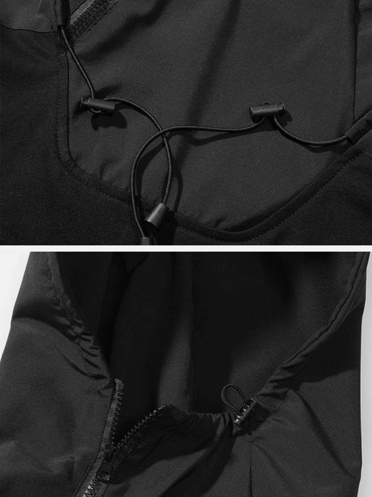 Function Hooded Drawstring Tee
