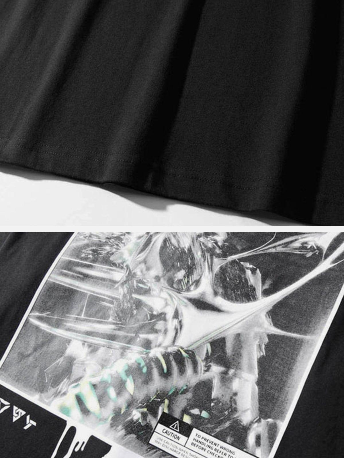 Function Dark Print Cotton Tee