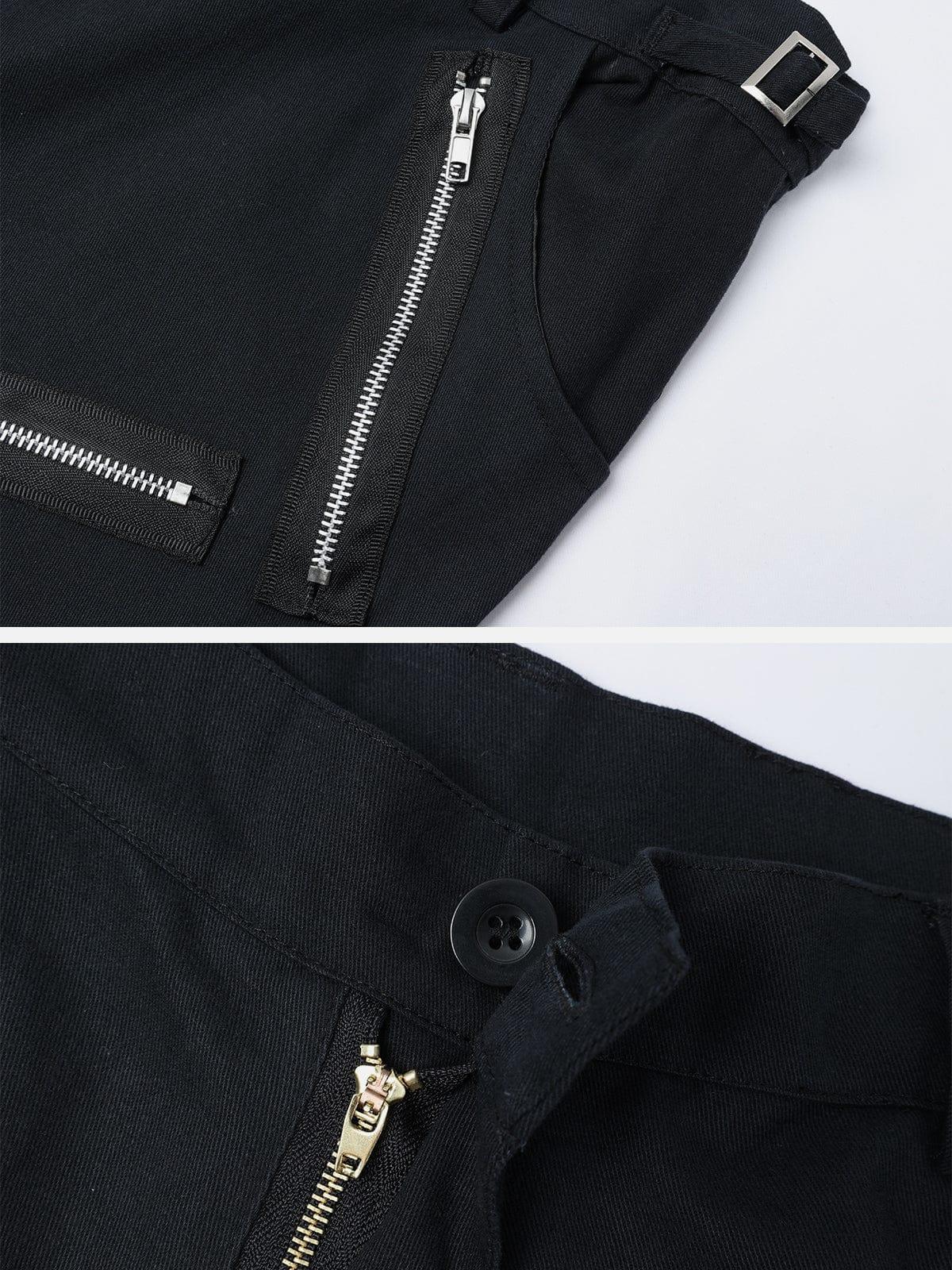 Punk Metal Decoration Pants