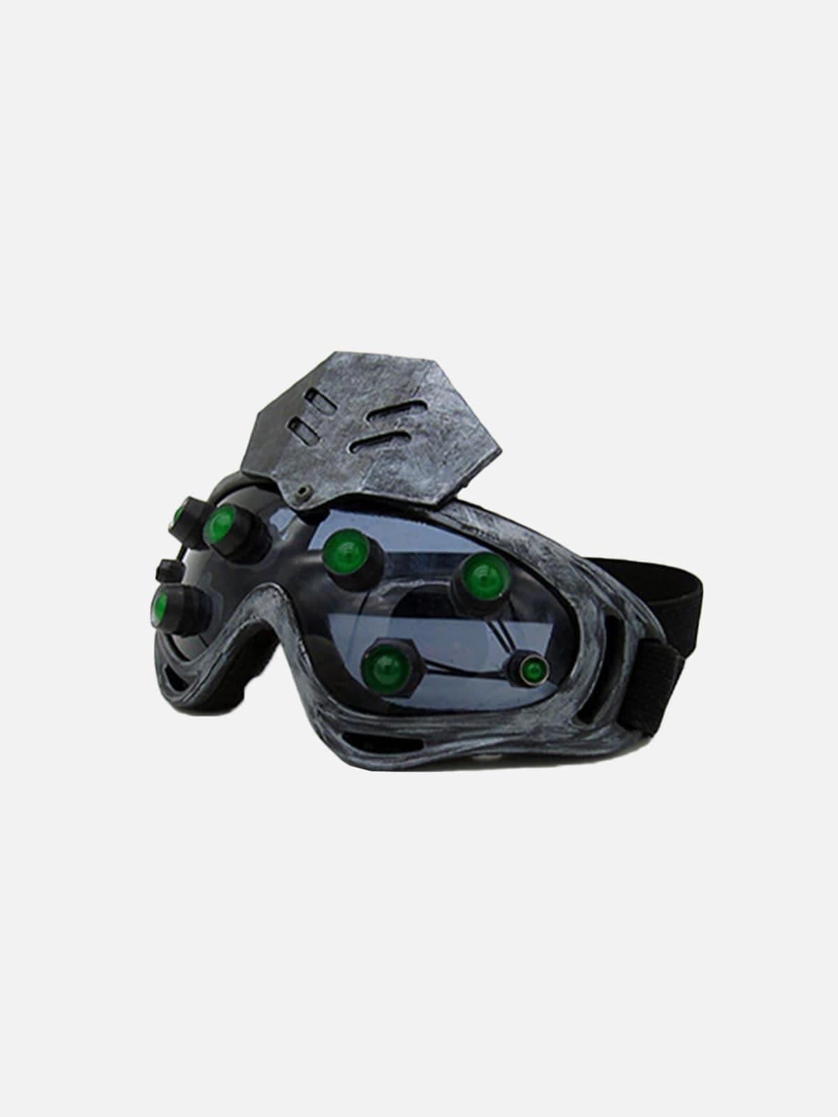 Cyberpunk Mechanical Sci-fi Steam Glow Mask
