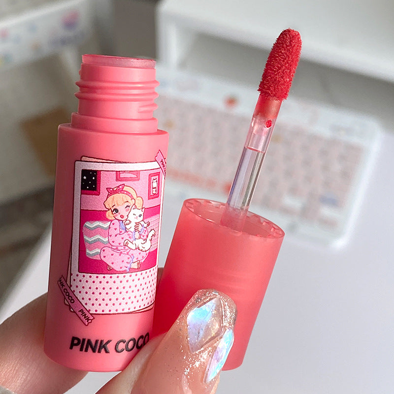 PINKCOCO Dopamine Time Matte Lip Gloss