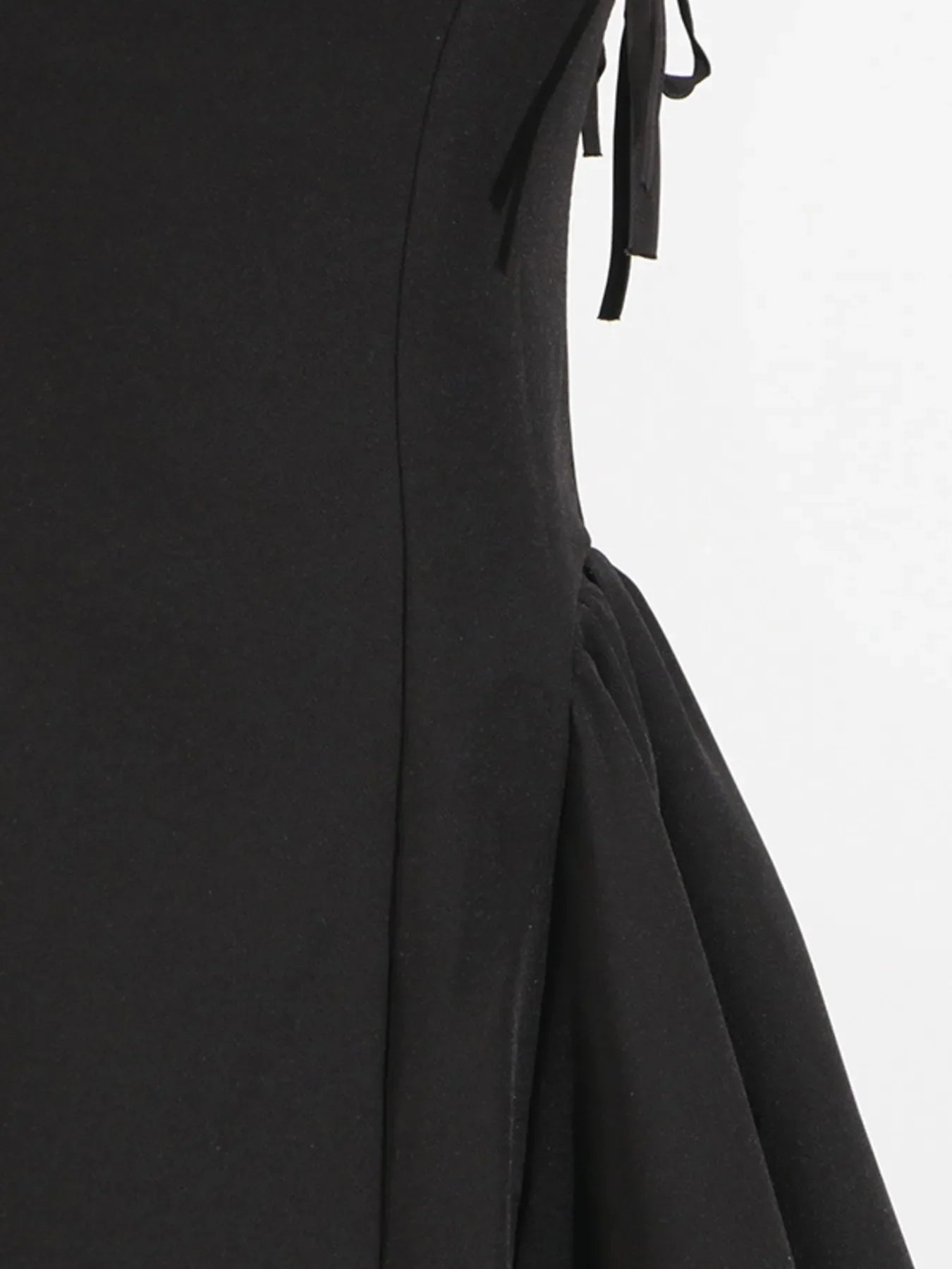 Lace Up Mini Cami Dress