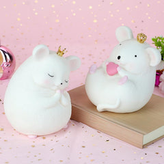 Little Fat Mouse Heart Piggy Bank