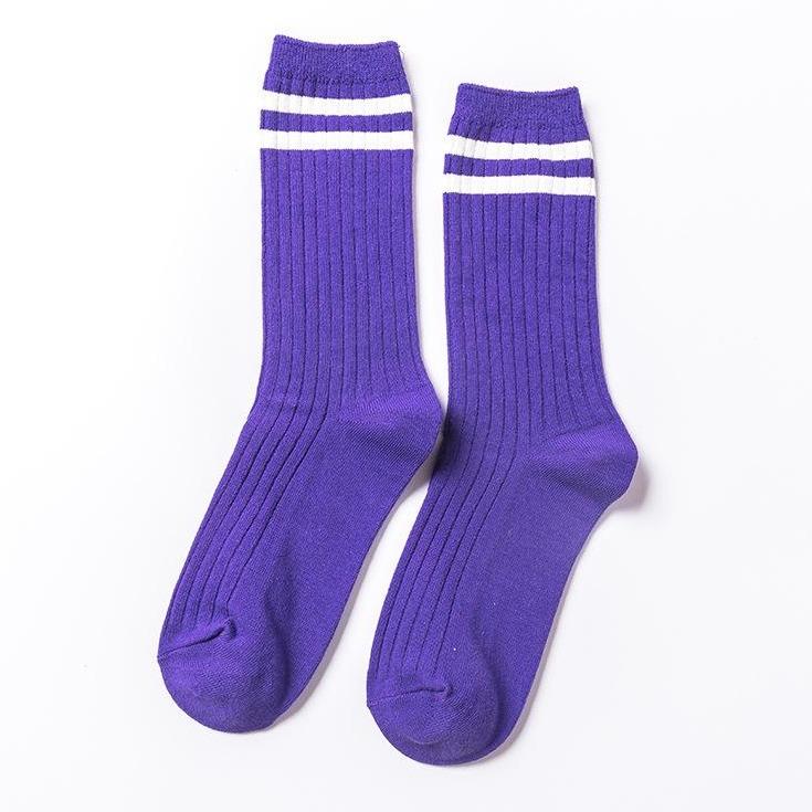 Korean Style Striped Socks