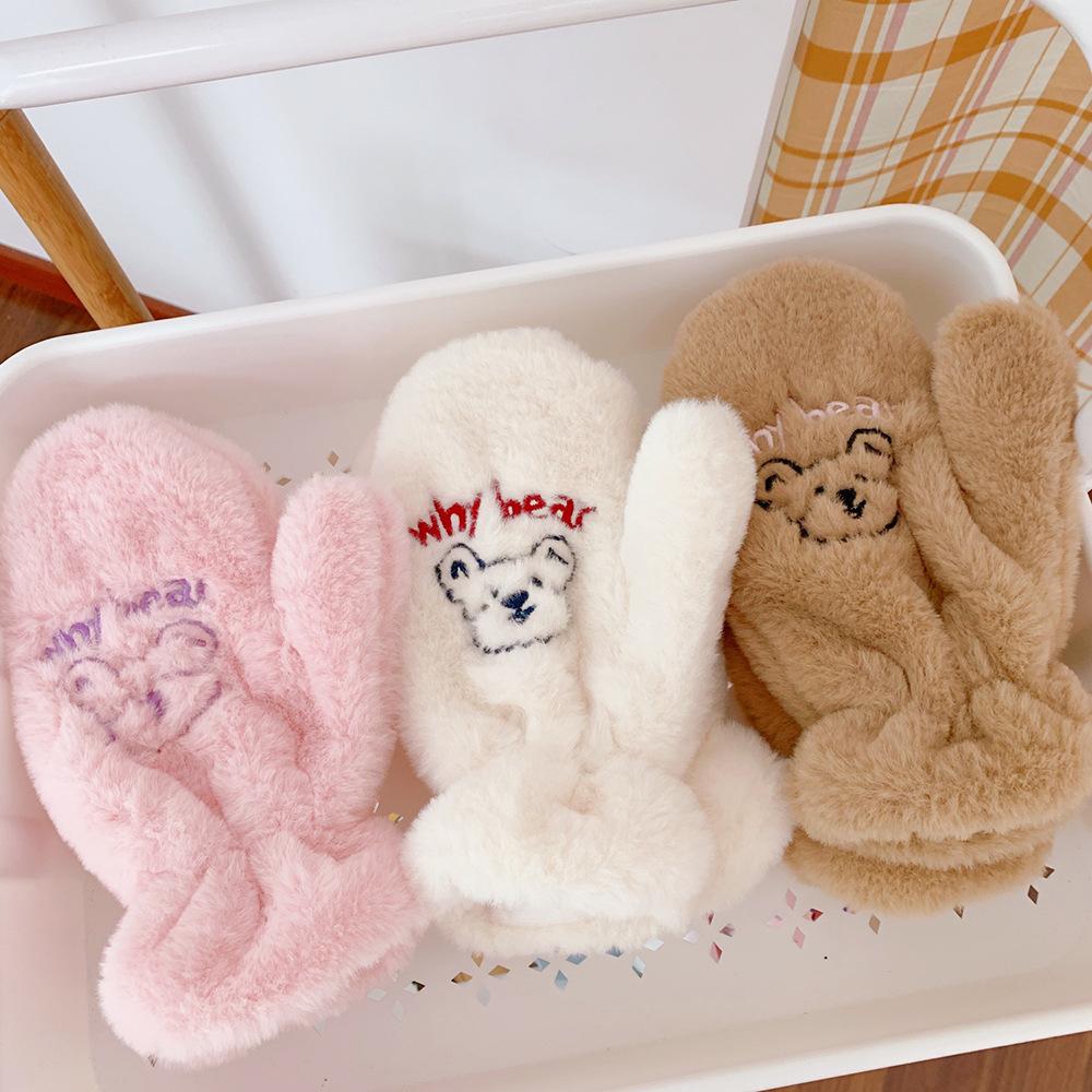 Kawaii Bear Cold Proof Gloves