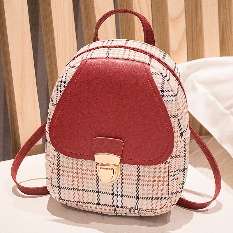 Cute Mini Plaid Shoulder Bag