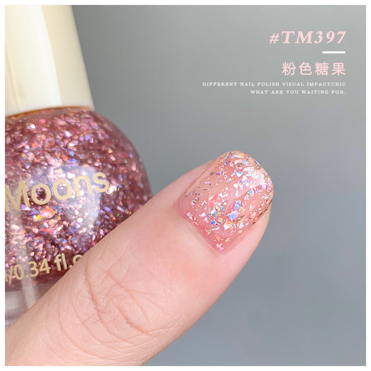 Sweet Glitter Nail Polish