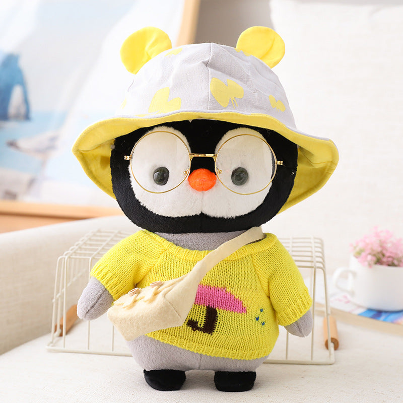 Kawaii Dress Up Penguin Family Plushie