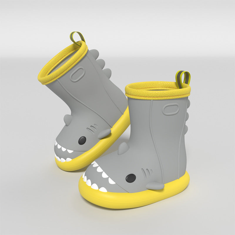 Kawaii Cartoon Shark Non-Slip Rain Boots