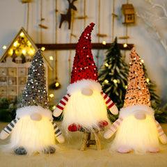 Glowing Gnomes Doll Ornaments