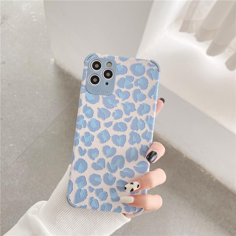 Pink Leopard Grain Phone Case