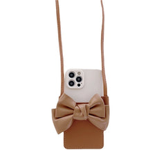 Bowknot Card Case Phone Case