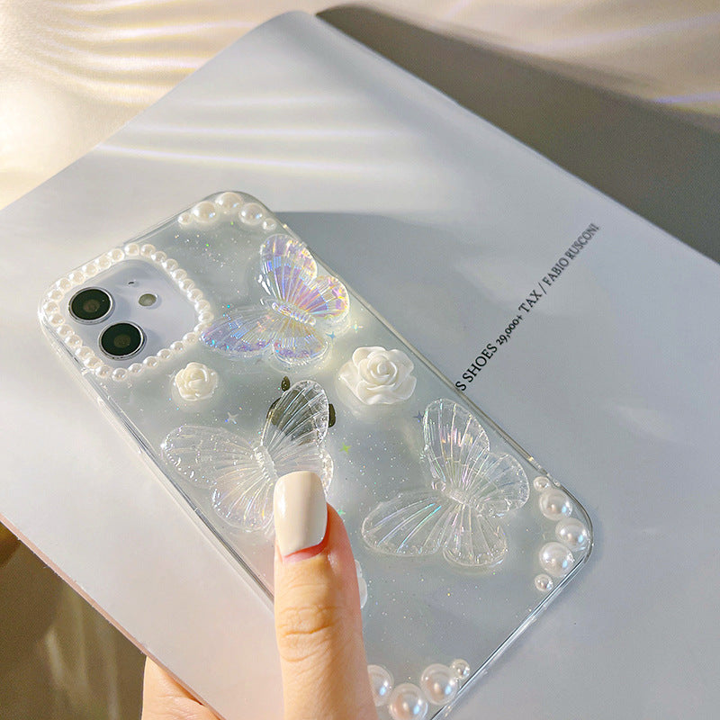 Butterfly Pearl Phone Case