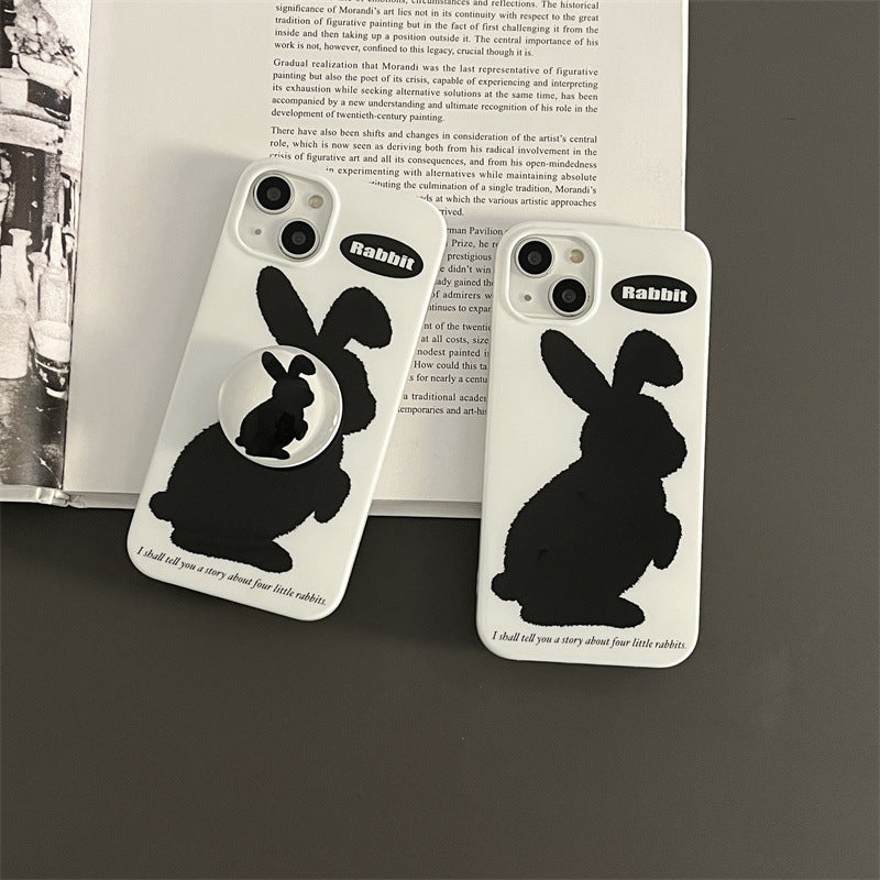 Black Bunny Phone Case