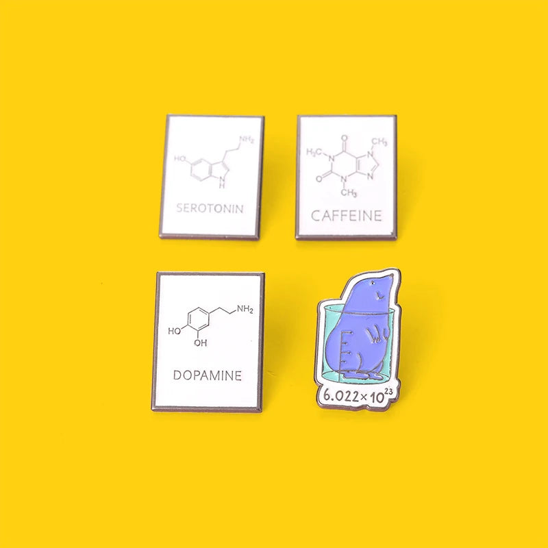 Letter Chemical Equation Pins