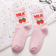 Japanese Cartoon Fruit Socks