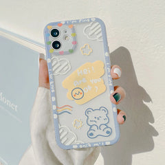 Cartoon Cloud Bear Phone Case