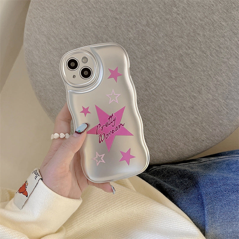 Girl Pink Star Phone Case