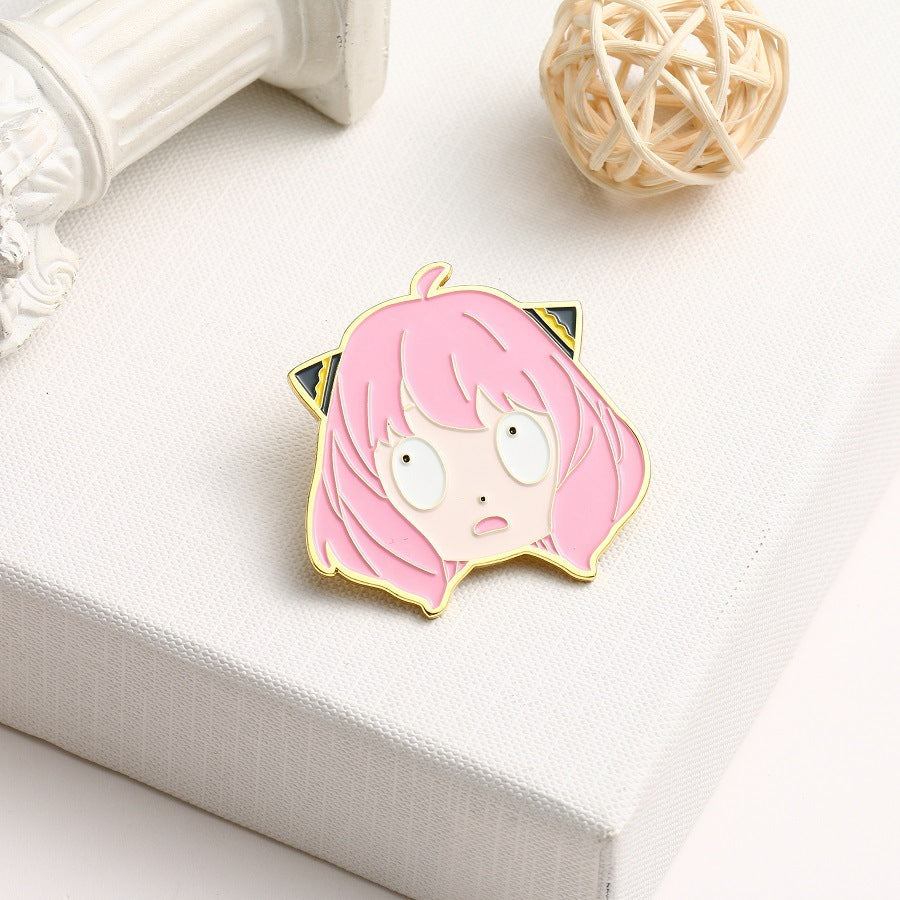 Cute Anime Alloy Pin