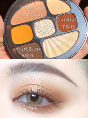 Eight Colors Amber Eyeshadow