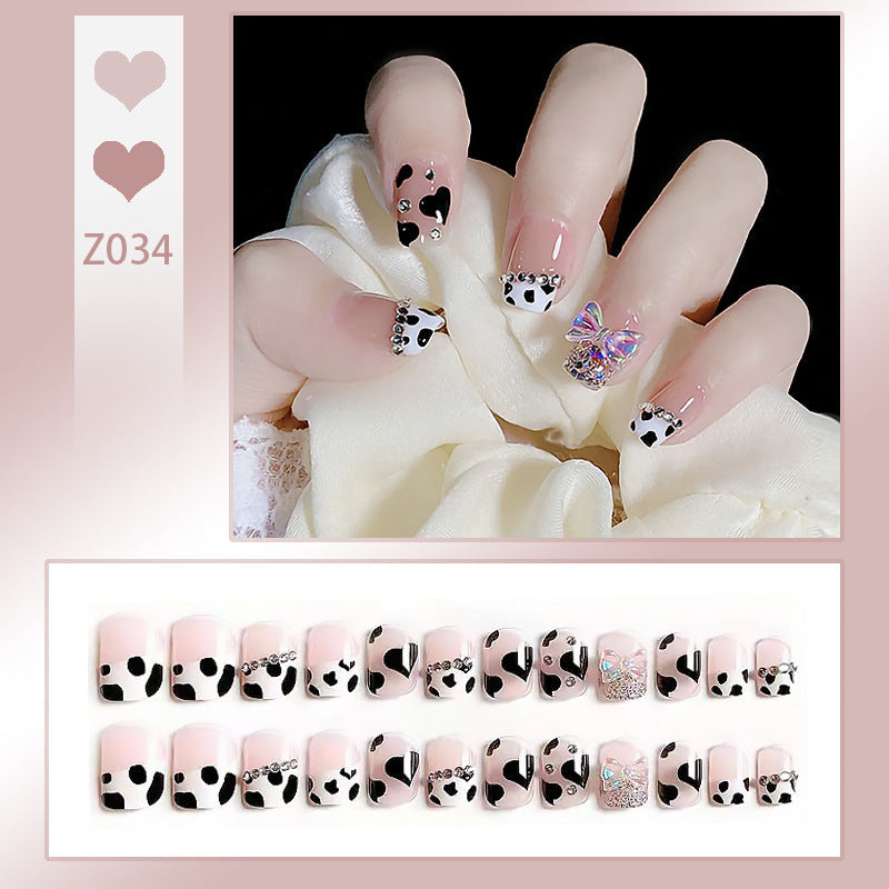 Stars Wearable Nails Finished Manicure