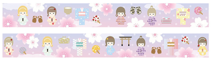 Beautiful Cherry Blossom Washi Tapes