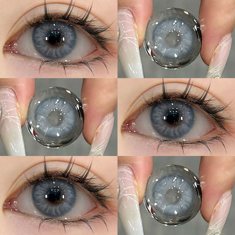 Elegant Gray Blue 14.0mm Contact Lenses(6months wear)