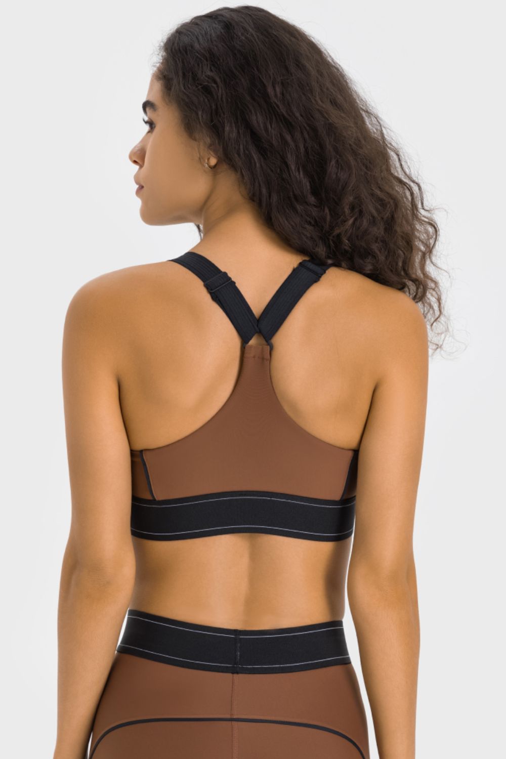 No Underwire Cropped Active Bra