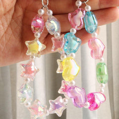 Candy Color Love Keychain