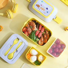 Creative Double Compartment Lunch Box